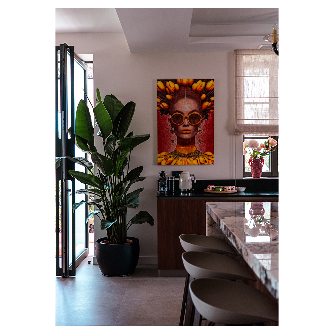 Projet intérieur — matières et design